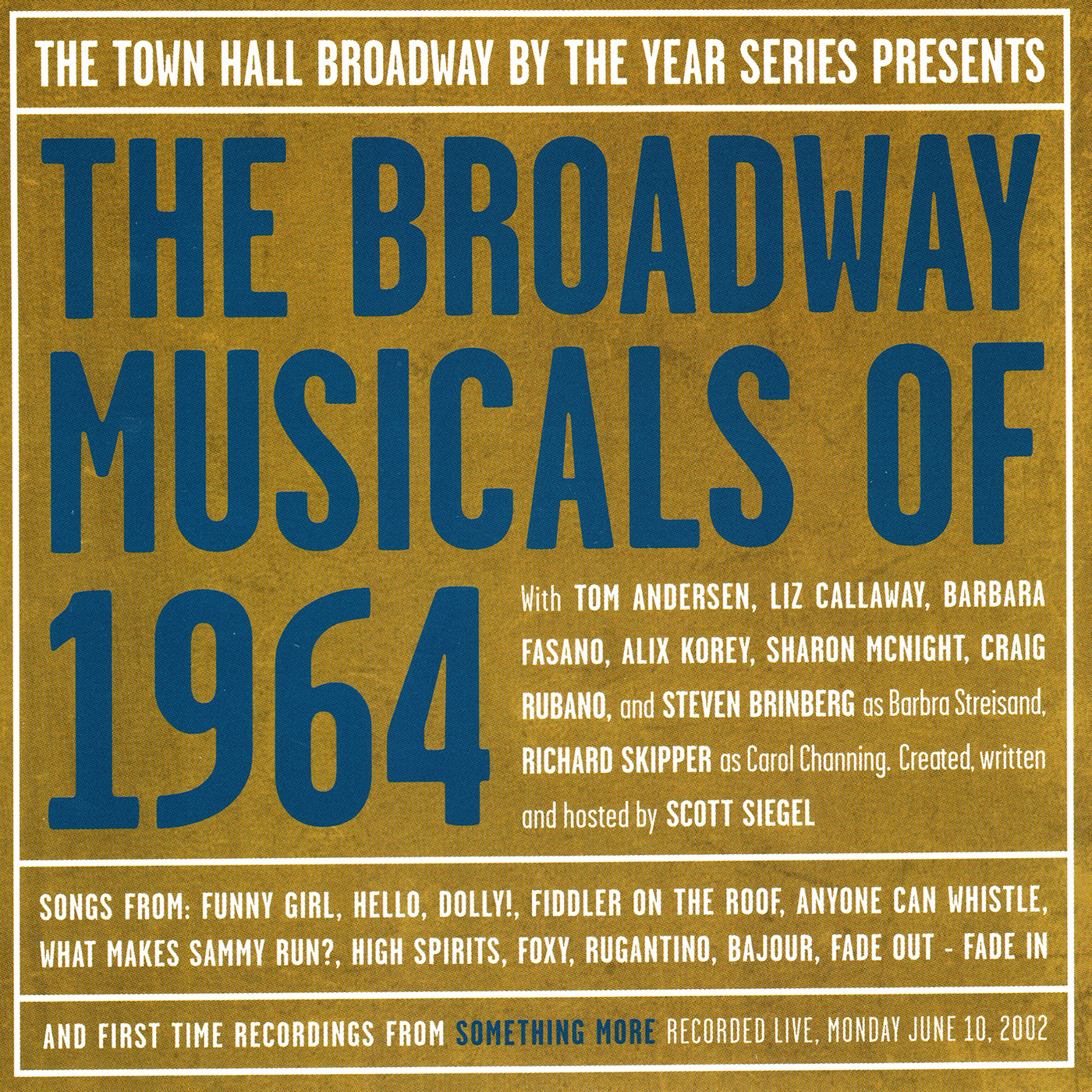 (image for) Broadway Musicals of 1964