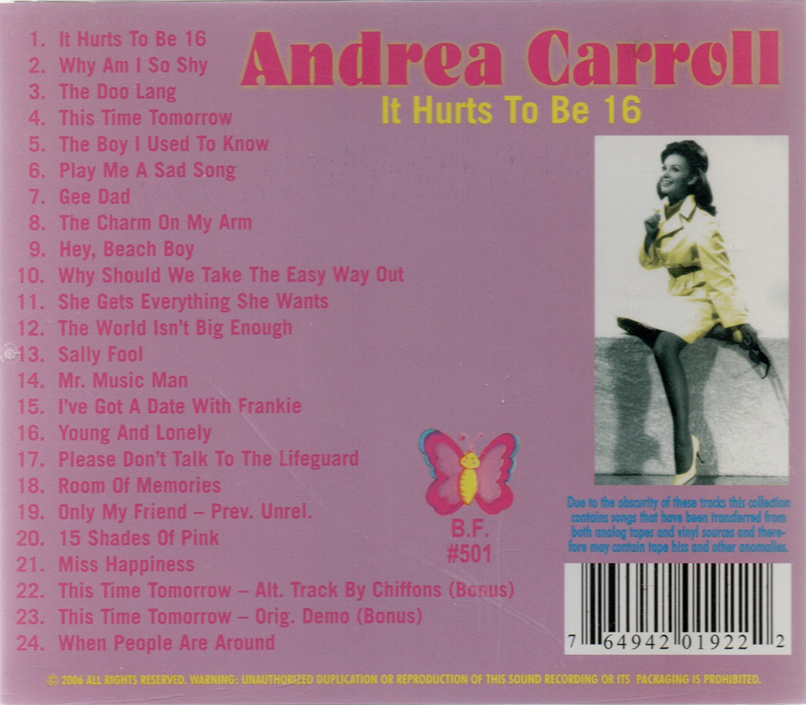 (image for) It Hurts To Be 16