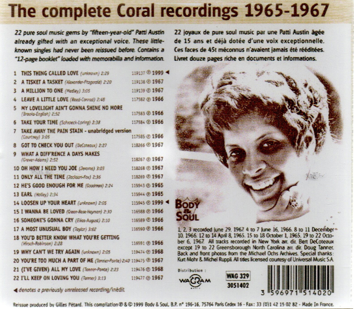 (image for) Coral Recordings 1965-1967