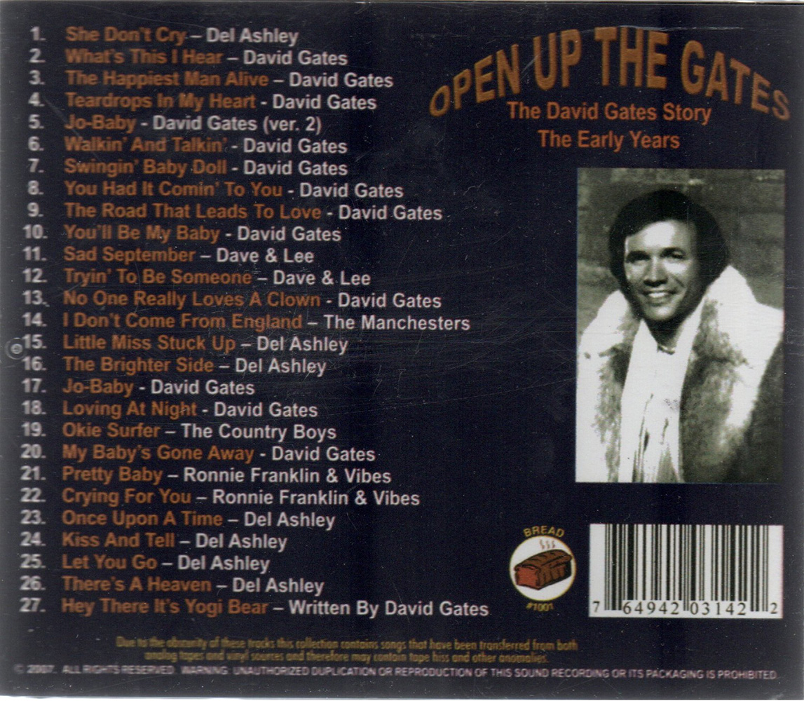 (image for) Open Up The Gaes: Early Years