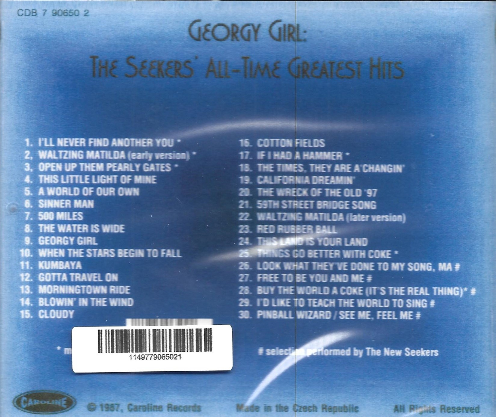 (image for) Georgy Girl-Seekers' All-Time Greatest Hits-30 Cuts