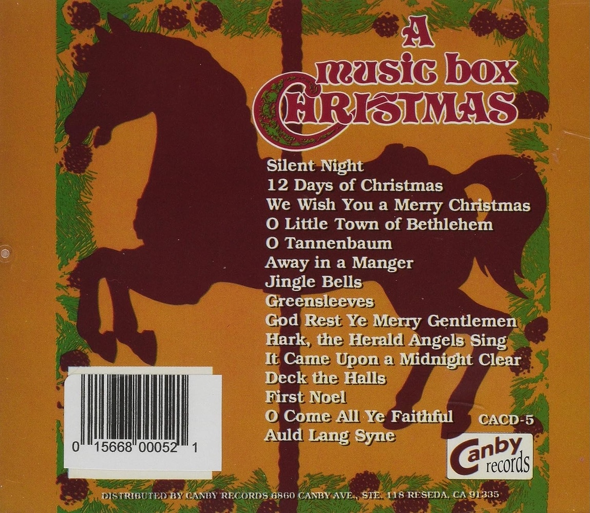 (image for) A Music Box Christmas