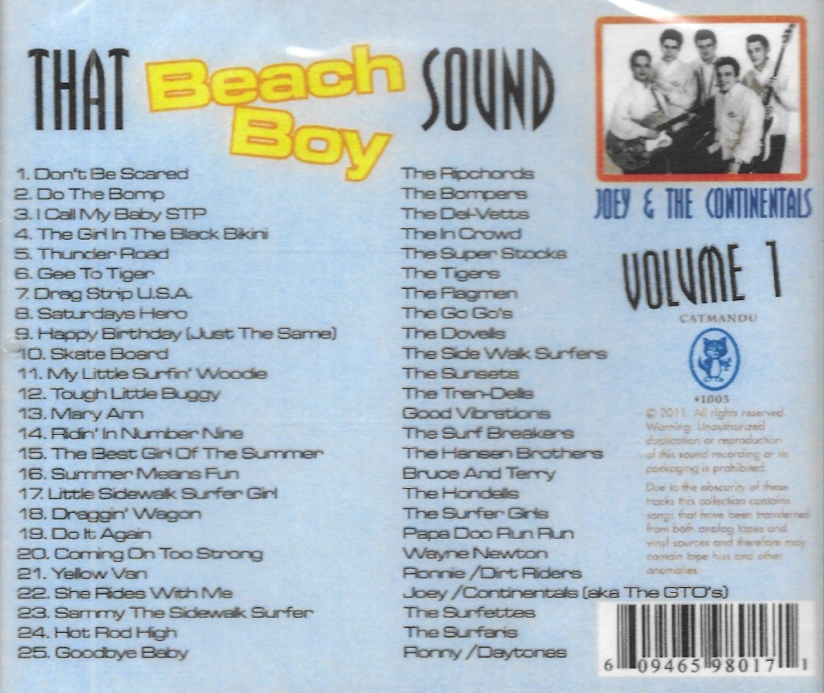 (image for) That Beach Boy Sound, Vol. 1