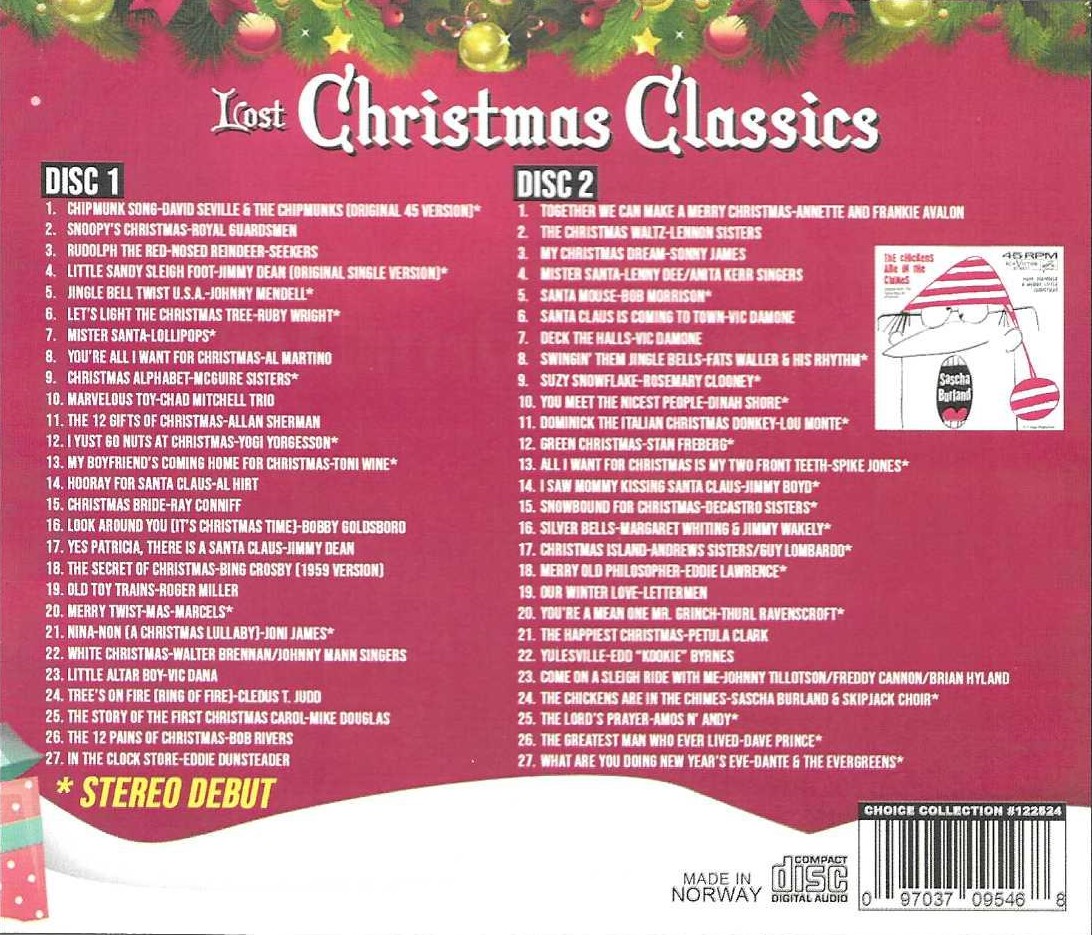 (image for) Lost Christmas Classics-54 Cuts-27 Stereo Debuts (2 CD)