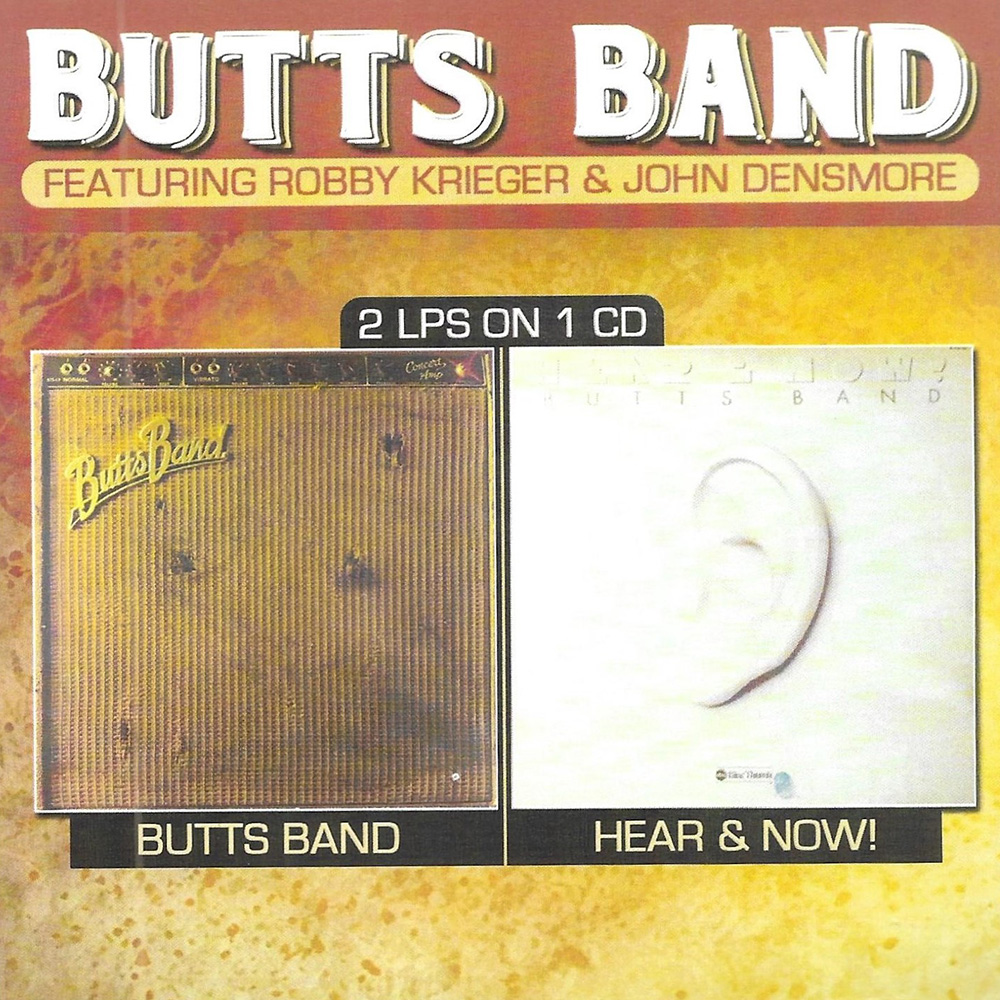(image for) 2 LPs on 1 CD-Butts Band & Here & Now!