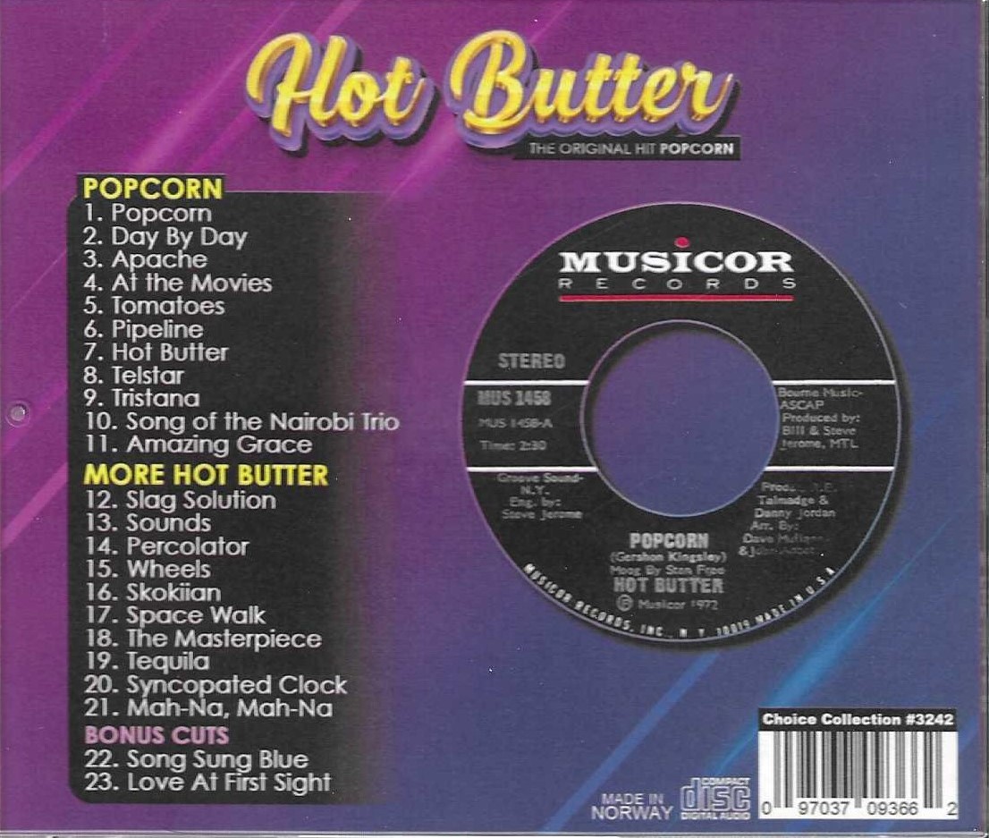 (image for) Original Hit Popcorn-2 LPs on 1 CD