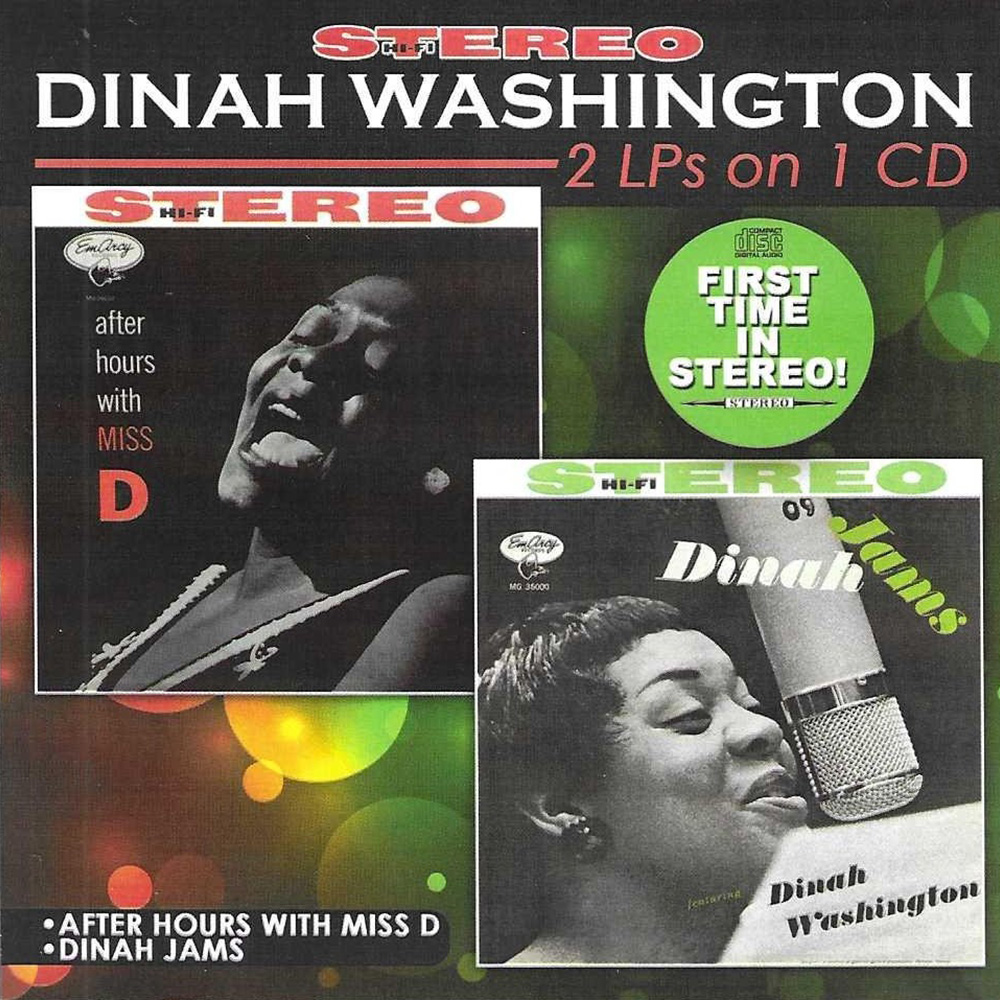 (image for) 2 LPs on 1 CD - After Hours With Miss D & Dinah Jams