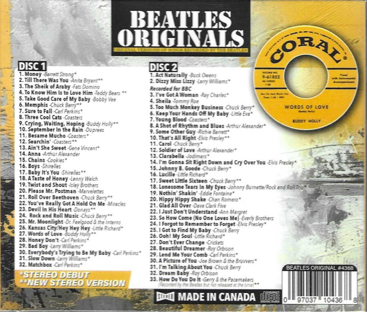 (image for) Beatles Originals (2 CD)