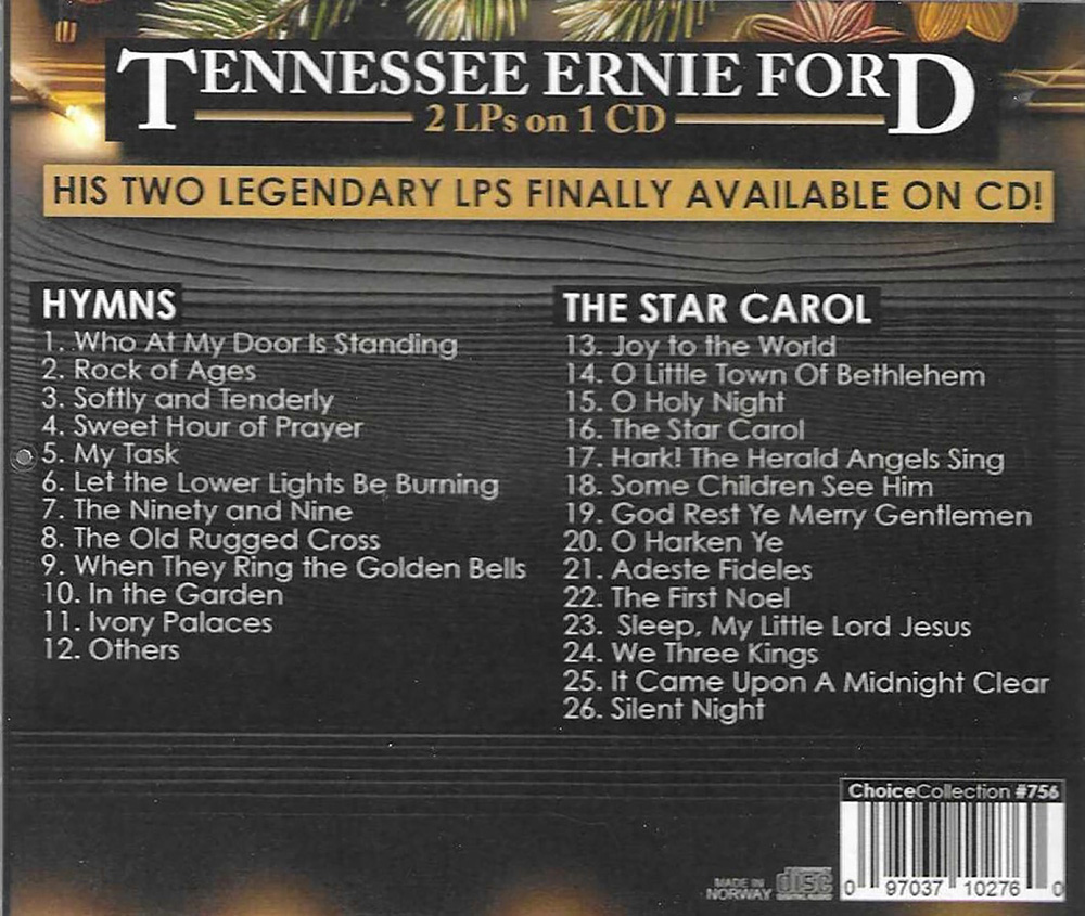 (image for) 2 LPs on 1 CD-Hymns + Star Carol