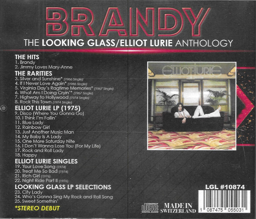 (image for) Brandy-The Looking Glass-Elliot Lurie Anthology