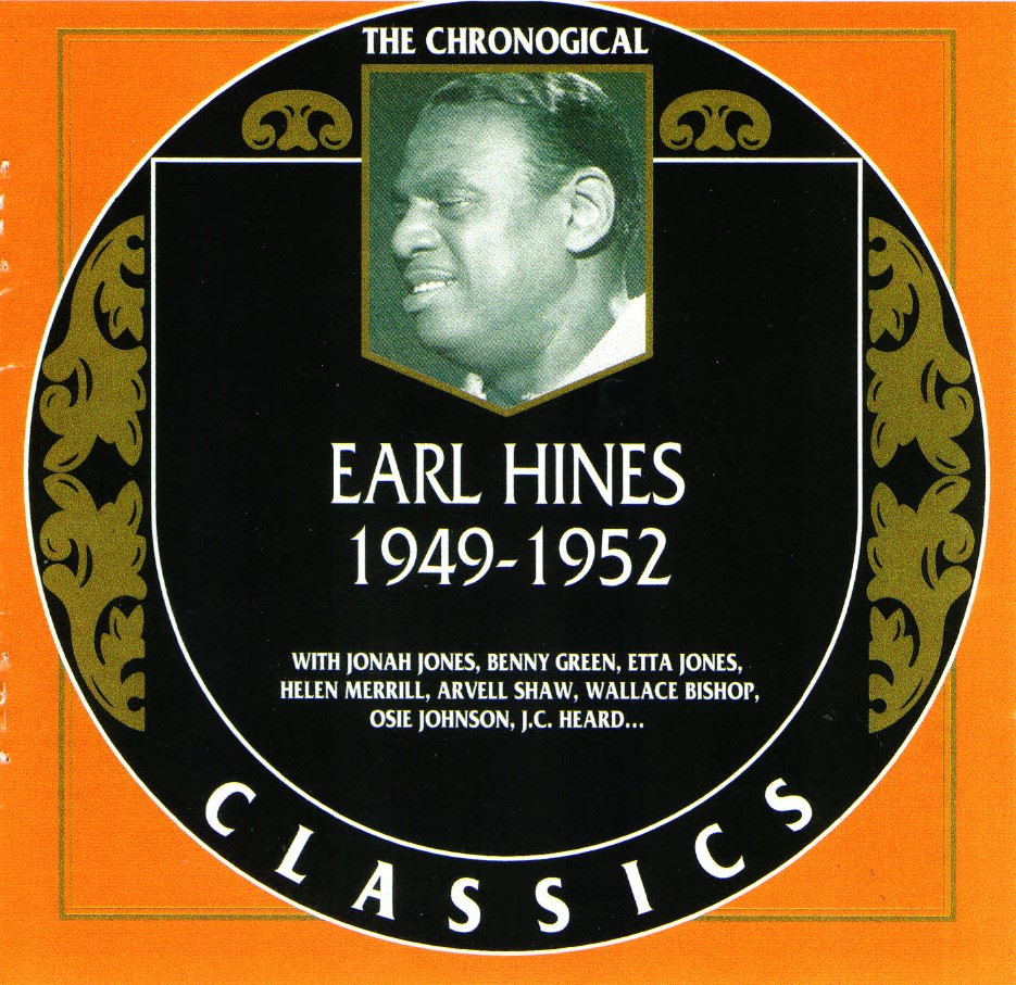 (image for) The Chronological Earl Hines-1949-1952