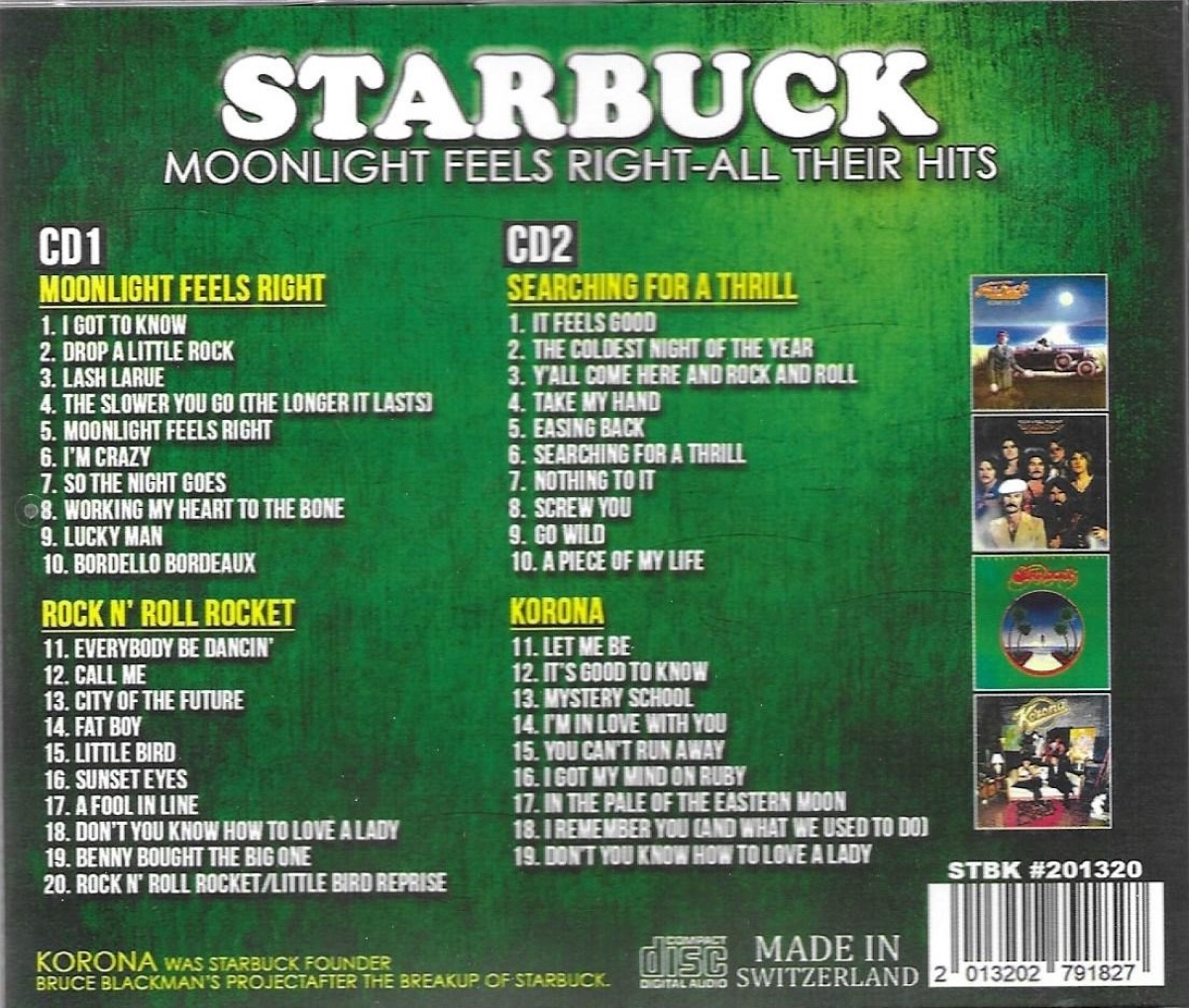 Moonlight Feels Right - All Their Hits-4 LPs on 2 CDs (2 CD) - Click Image to Close