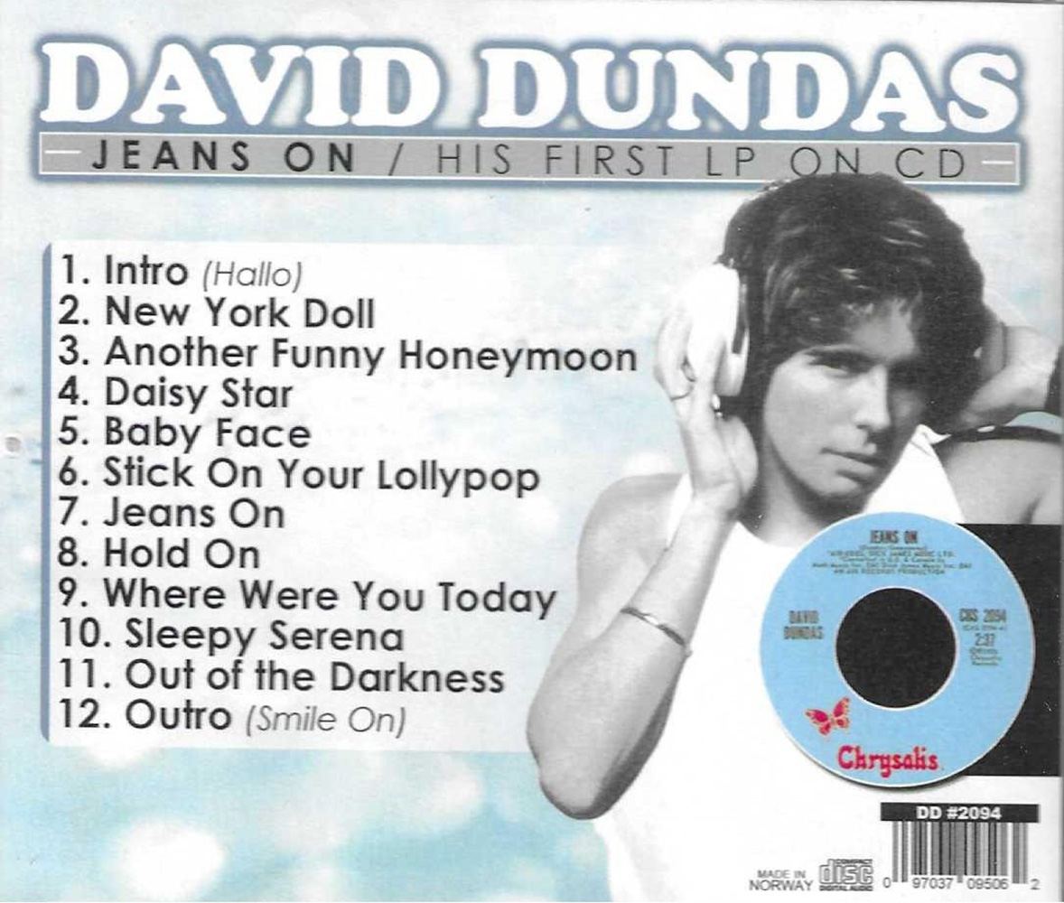 (image for) Jeans On - His First LP on CD