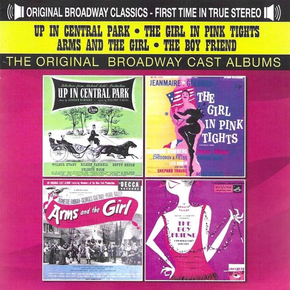 The Original Broadway Cast Albums - Up In Central Park, The Girl in Pink Tights, Arms & The Girl & The Boy Friend