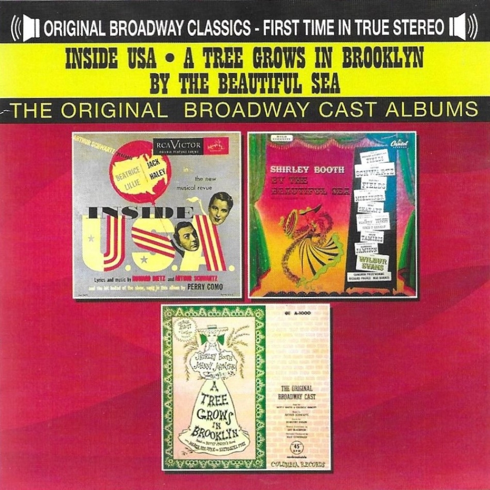 (image for) The Original Broadway Cast Albums - Inside USA, A Tree Grows In Brooklyn & By The Beautiful Sea (2 CD)