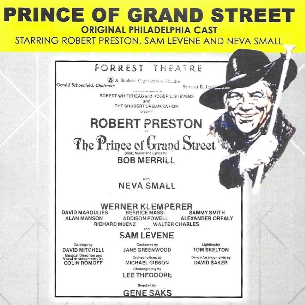 Prince Of Grand Street (Original Philadelphia Cast)