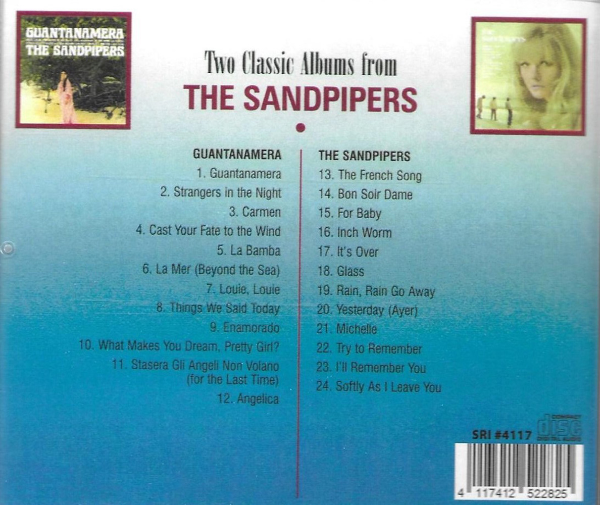 Two Classic Albums From The Sandpipers