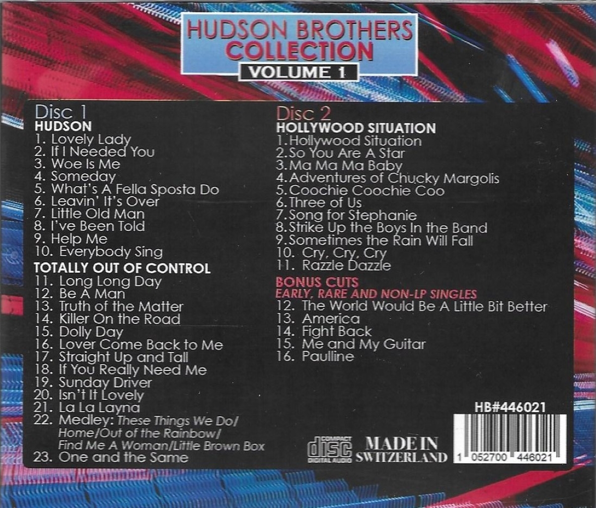 3 LPs on 2 CDs-Hudson Brother Collection, Volume 1 (2 CD)