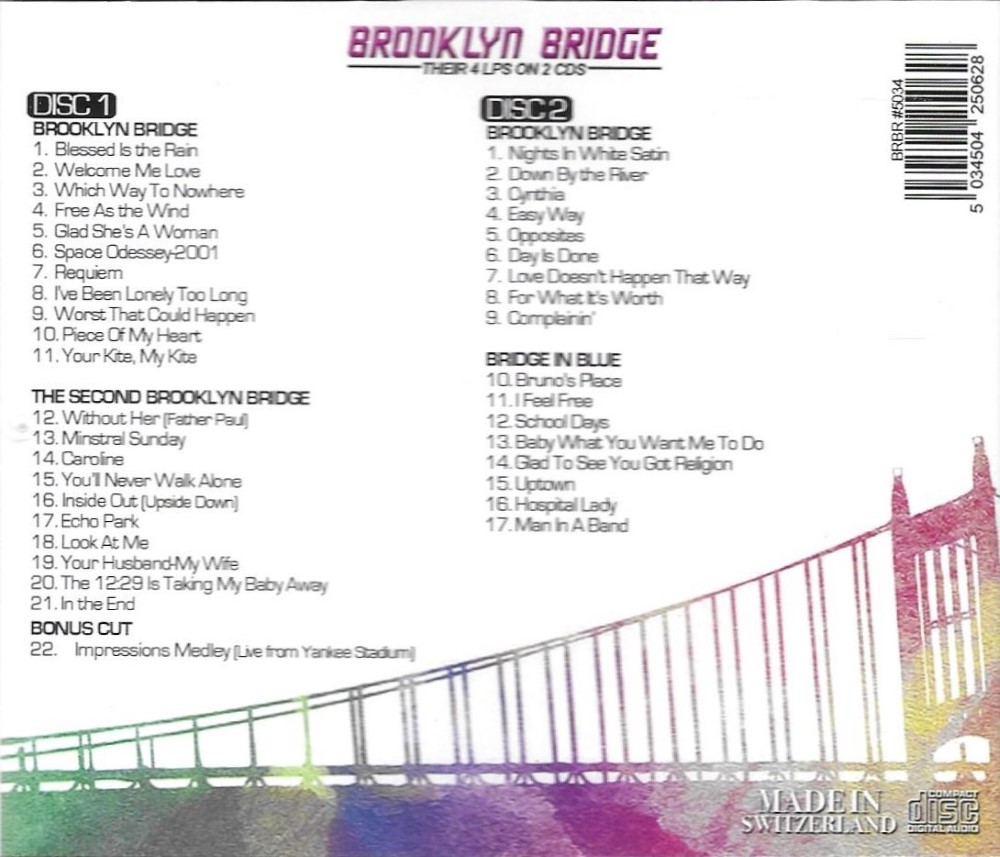 Their 4 LPs on 2 CDs + One Bonus Cut-Brooklyn Bridge / The Second