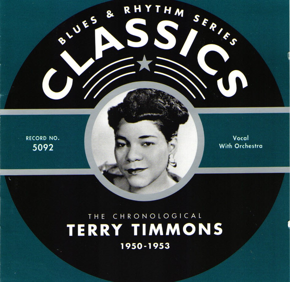 (image for) The Chronological Terry Timmons-1950-1953