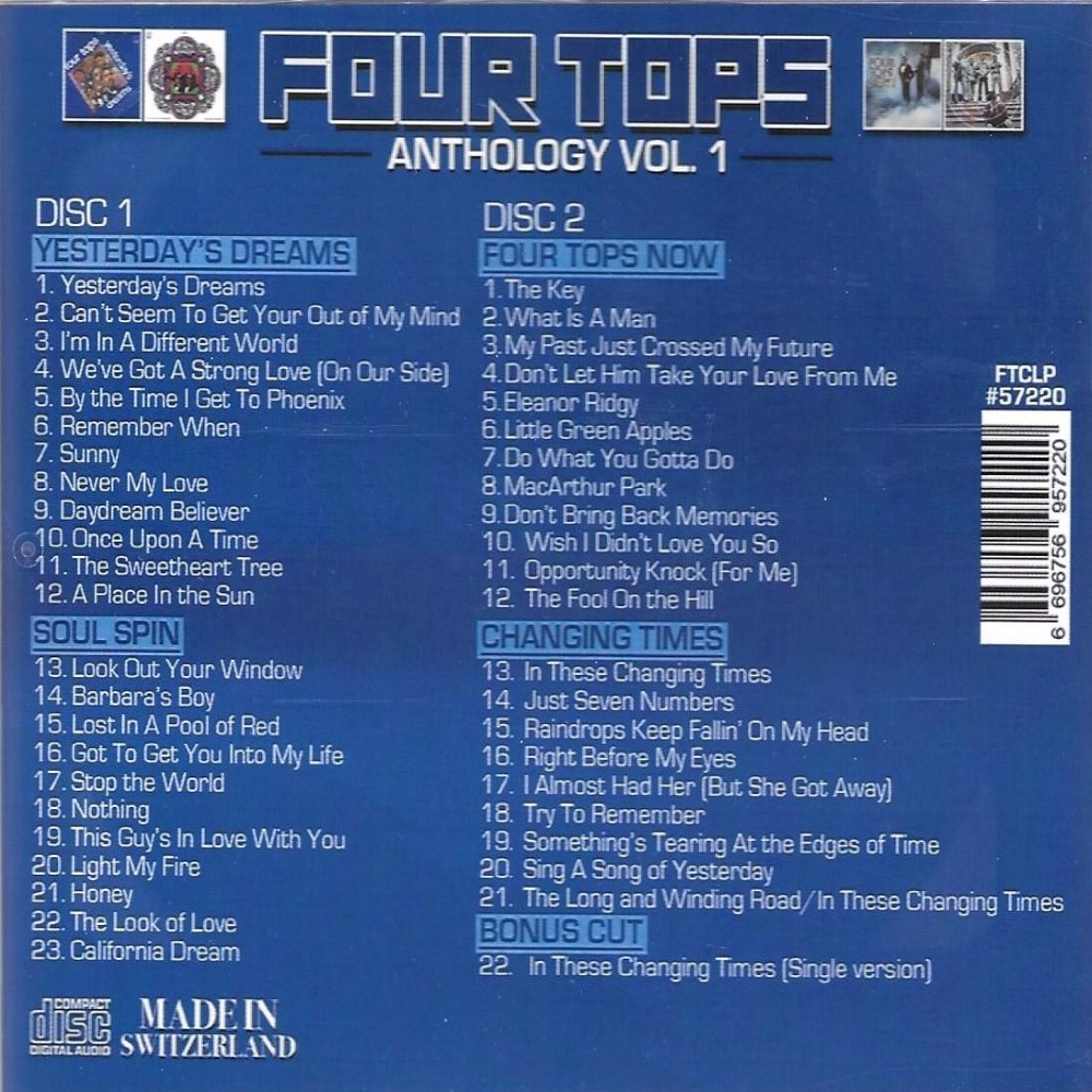 Anthology, Vol. 1: 4 LPs on 2 CDs (2 CD)