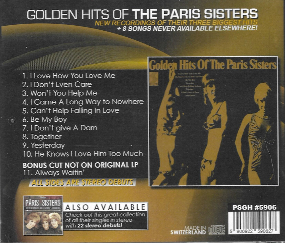 (image for) Golden Hits-The Rare 1968 LP-First Time In Stereo + 1 Bonus Cut - Click Image to Close