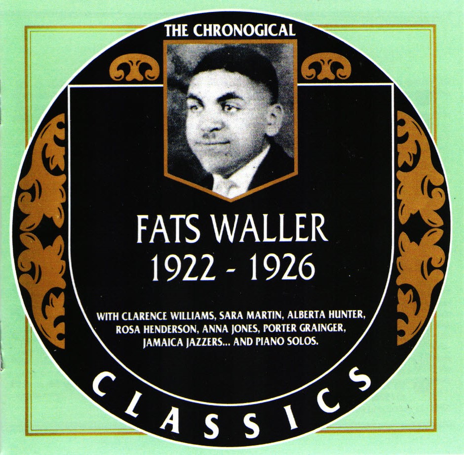 The Chronological Fats Waller-1922-1926
