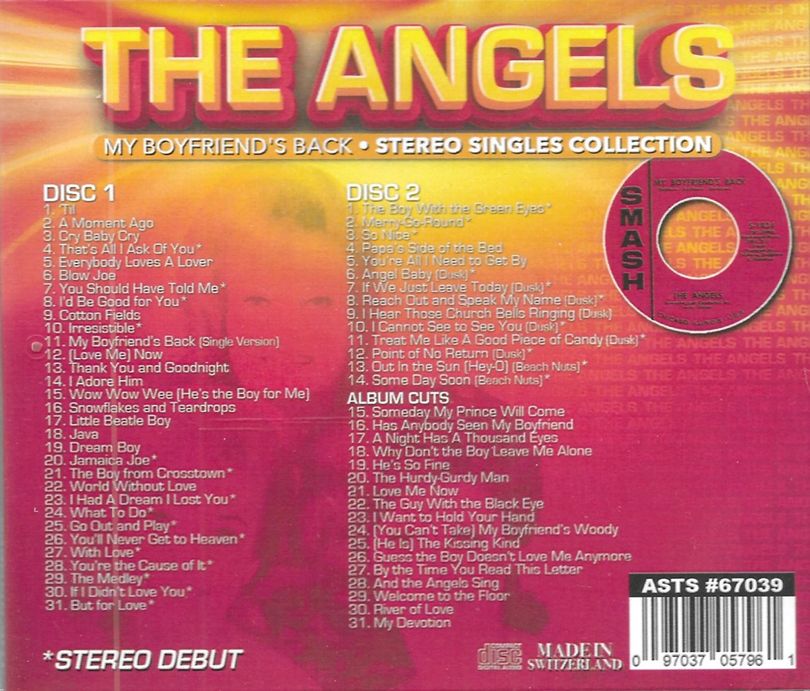 (image for) My Boyfriend's Back-Stereo Singles Collection-62 Cuts-26 Stereo Debuts (2 CD)