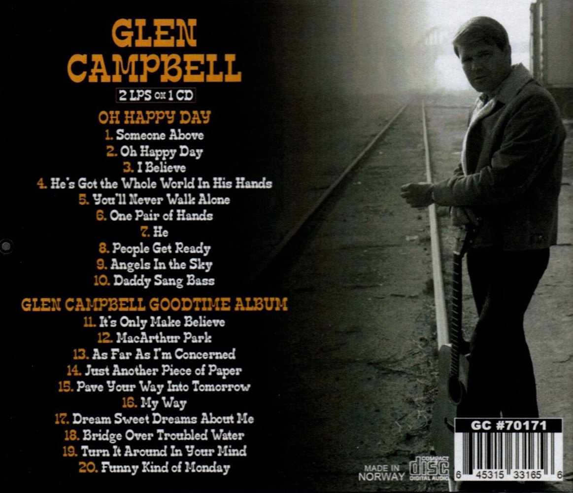 (image for) 2 LPs on 1 CD: Oh Happy Day / Goodtime Album