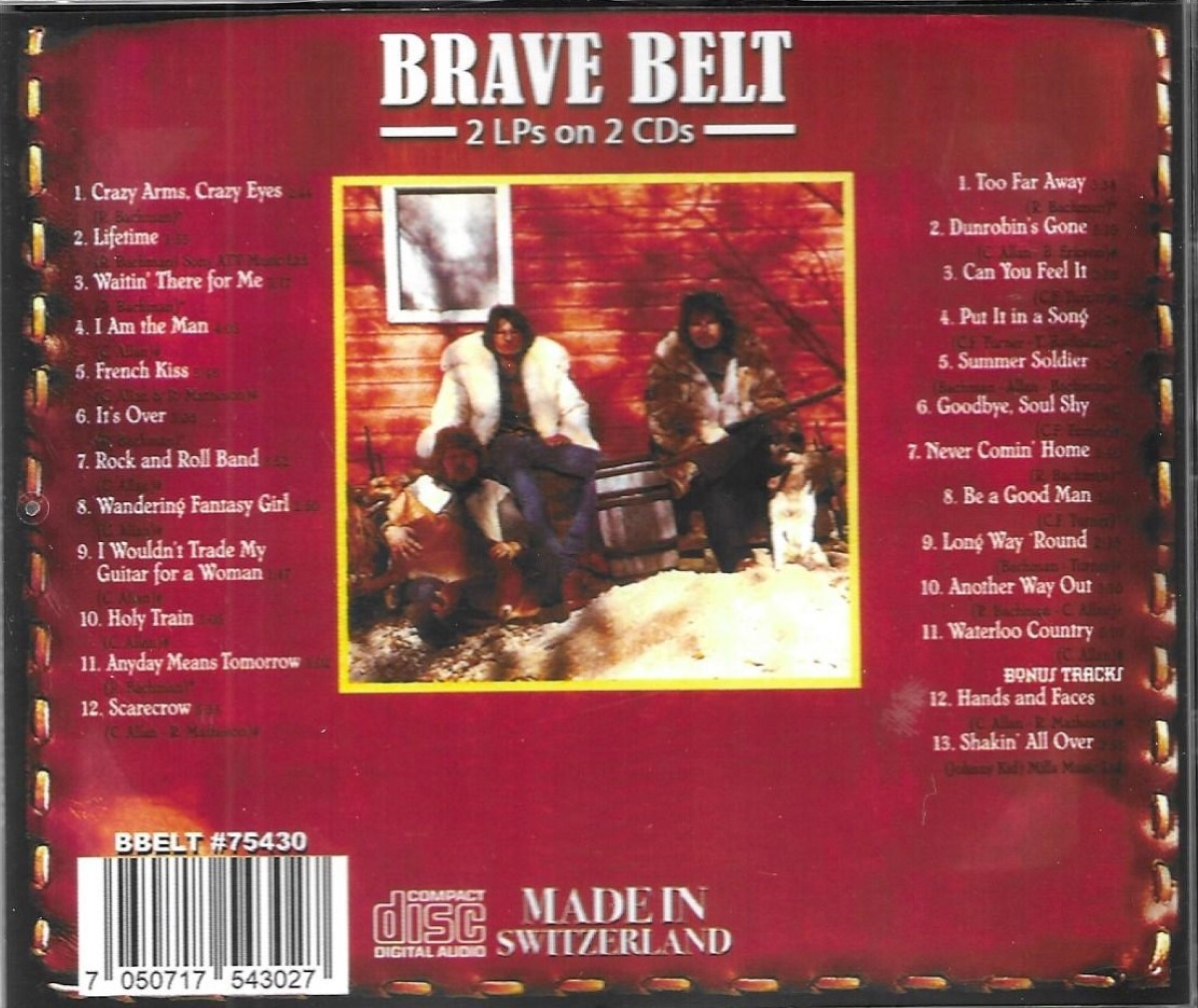 2 LPs on 2 CDs: Brave Belt I / Brave Belt II (2 CD)