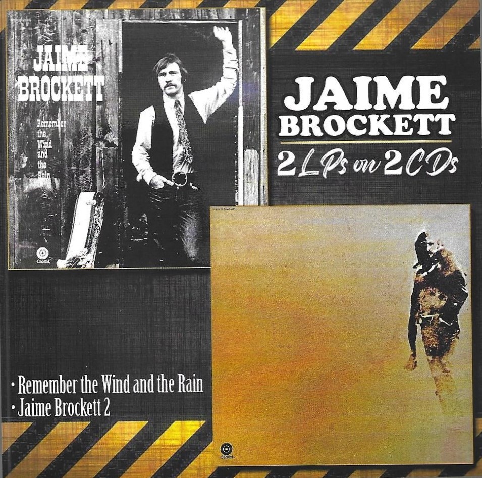 2 LPs on 2 CDs-Remember The Wind And the Rain / Jaime Brockett 2 - Click Image to Close
