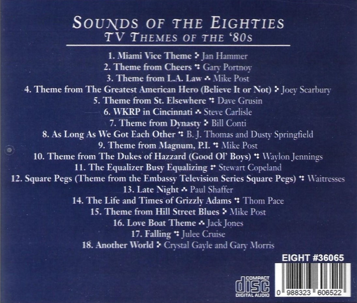 Sounds Of The Eighties: TV Themes Of The '80s