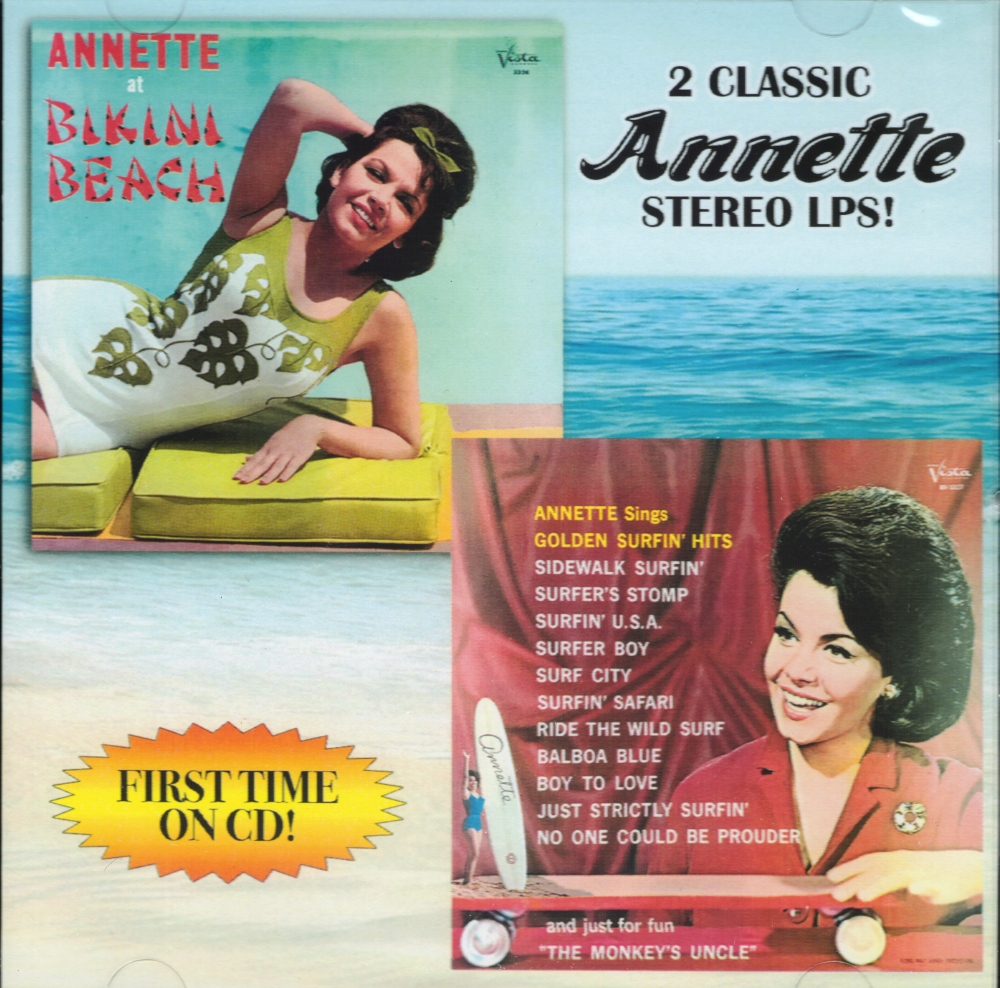 Annette At Bikini Beach / Annette Sings Golden Surfin' Hits