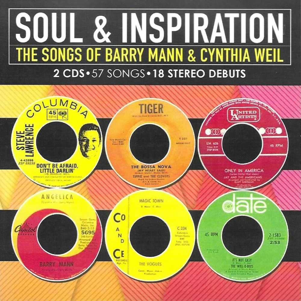 Soul & Inspiration- Songs of Barry Mann & Cynthia Weil-18 Stereo Debuts (2 CD) - Click Image to Close