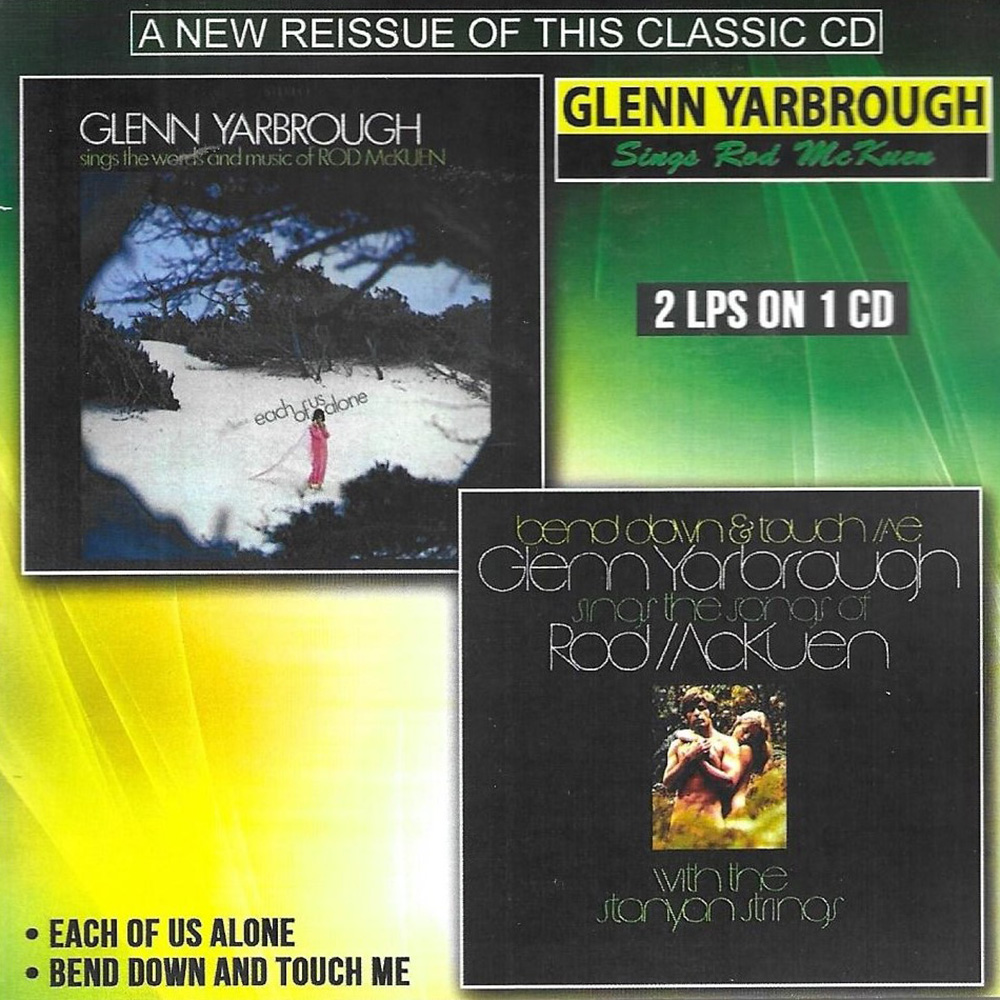 (image for) Sings Rod McKuen-2 LPs on 1 CD