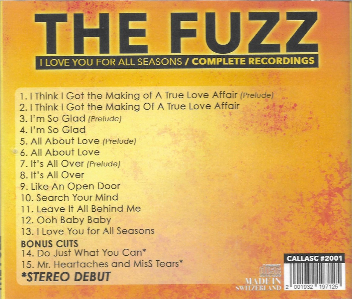 I Love You For All Seasons-Complete Recordings+2 Bonus Cuts
