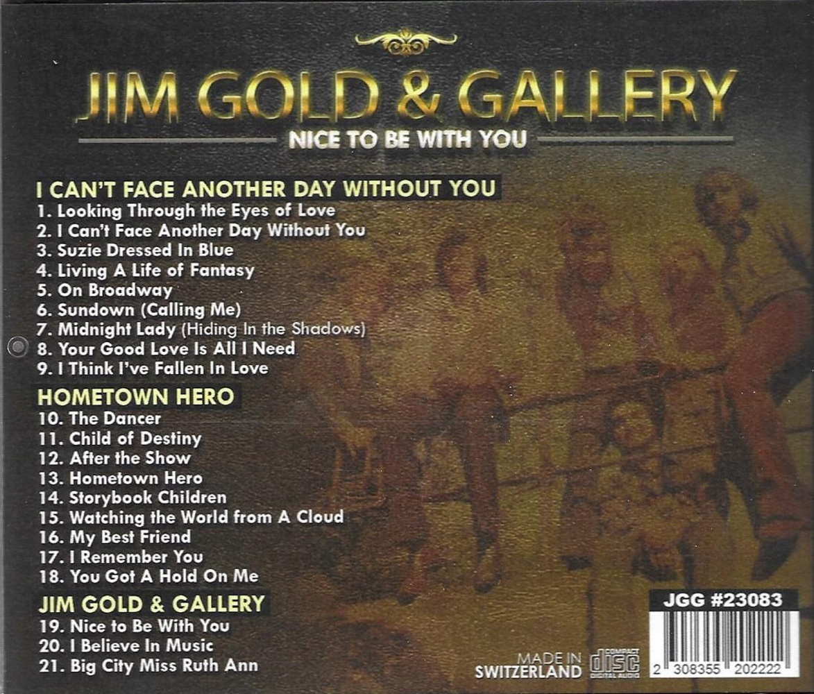 Nice To Be With You-All Their Hits Plus Both Jim Gold Solo LPs - Click Image to Close