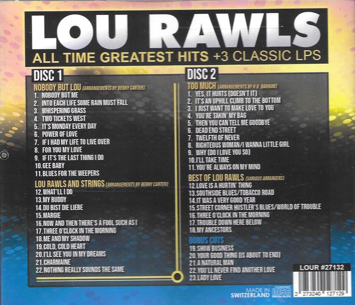 All Time Greatest Hits +3 Classic LPs +5 Bonus Cuts (2 CD)