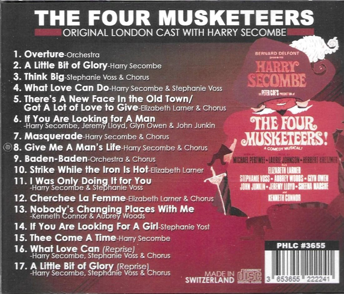 (image for) Four Musketeers (with Harry Secombe)