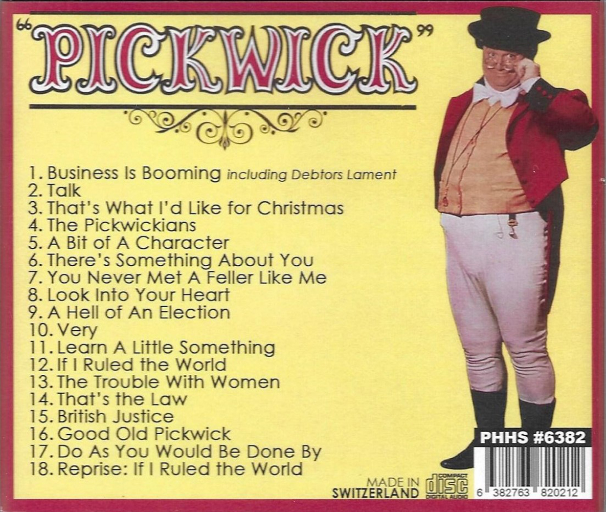 (image for) Harry Secombe in Pickwick