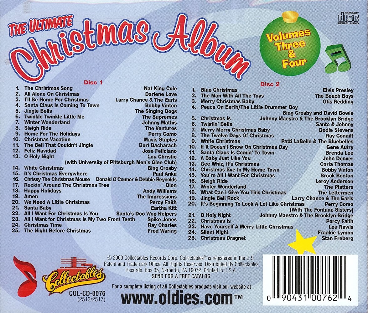 (image for) Ultimate Christmas Album, Vol. 3 & Vol. 4 (2 CD)