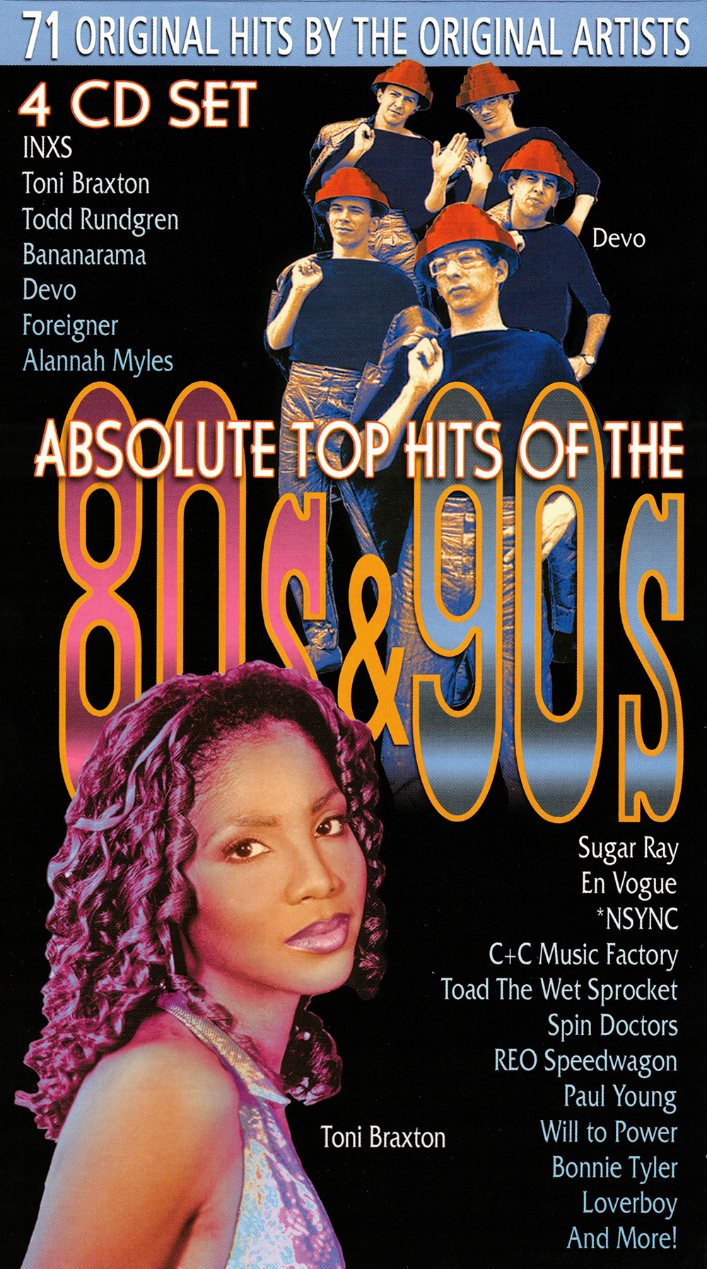 Absolute Top Hits Of The 80's & 90's (4 CD) - Click Image to Close