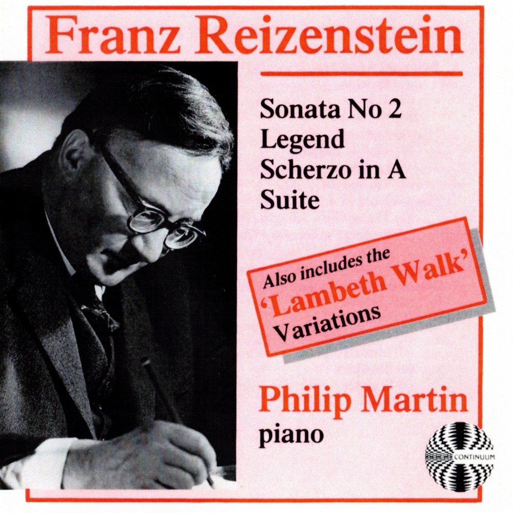 (image for) Reizenstein, Franz-Sonata no. 2 Legend Scherzo in A Suite