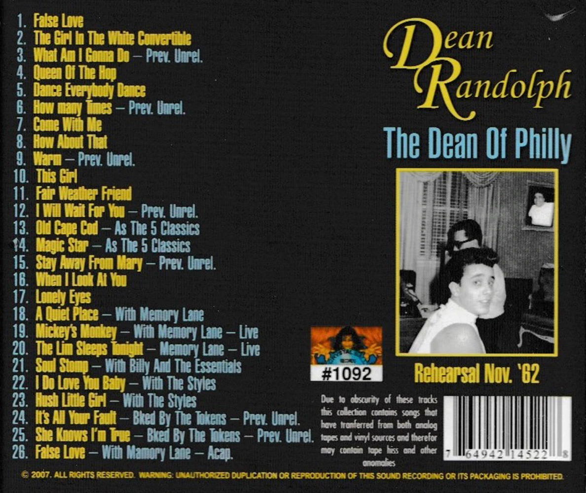 (image for) Dean of Philly