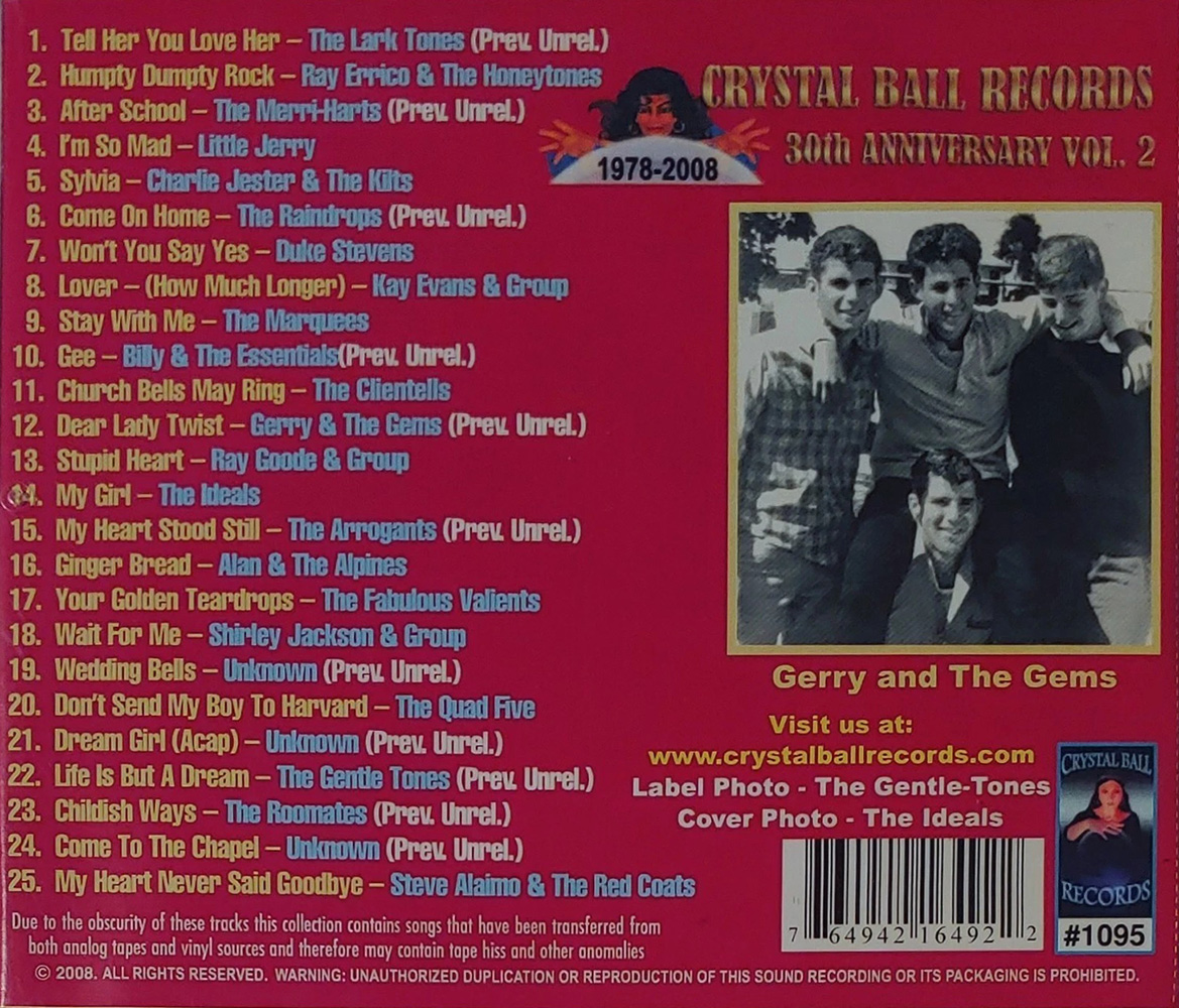 (image for) Crystal Ball Records 30th Anniversary, Vol 2