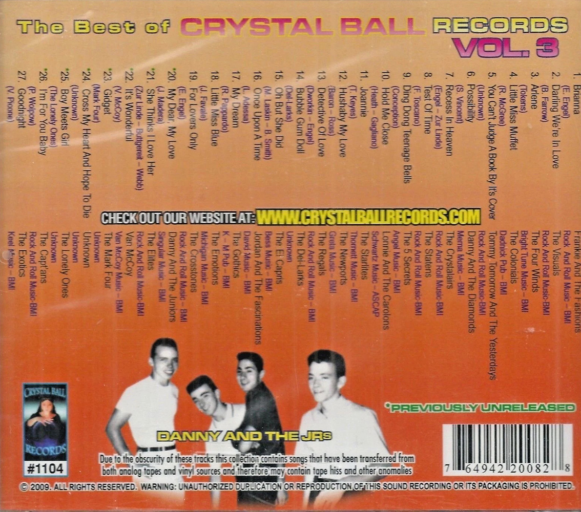 (image for) Best of Crystal Ball Records, Vol. 3