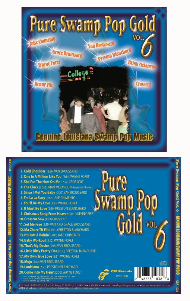 (image for) Pure Swamp Pop Gold, Volume 6