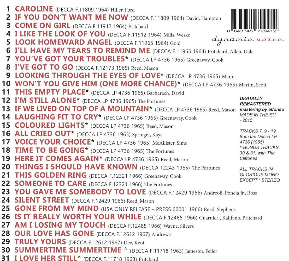 Complete Decca Singles 1963-1967 And More - Click Image to Close