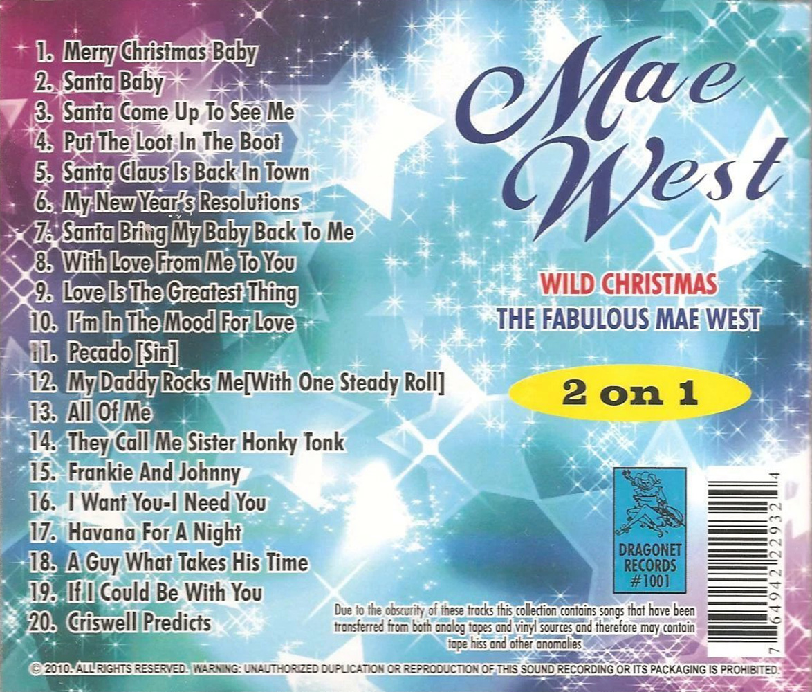 (image for) Fabulous Mae West / Wild Christmas
