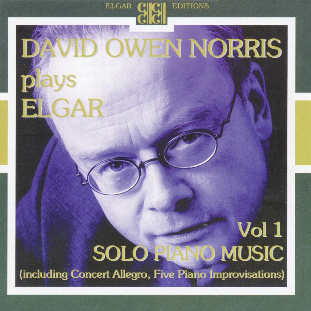 (image for) Elgar-Solo Piano Music, Volume 1